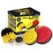 Drill Brush Power Scrubber By Useful Products 5 in W 7 in L Brush, Variety S-W2-Y4O-R5-QC-DB - alternate 1
